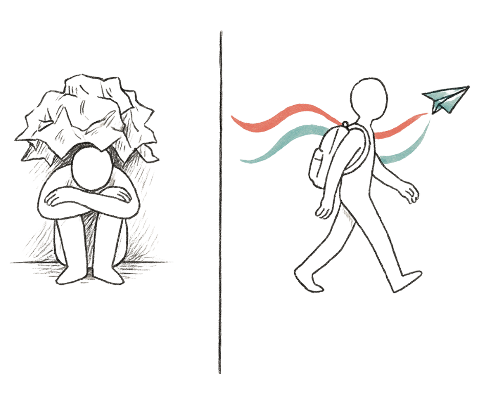 Before and After in motion